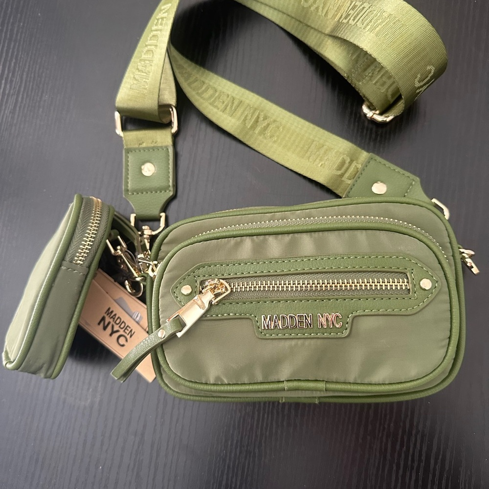 Steve Madden Olive Green Crossbody Bag